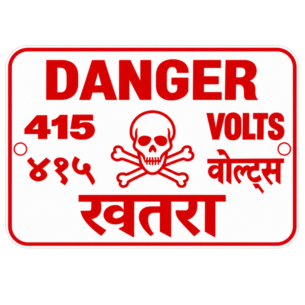 Danger board 415